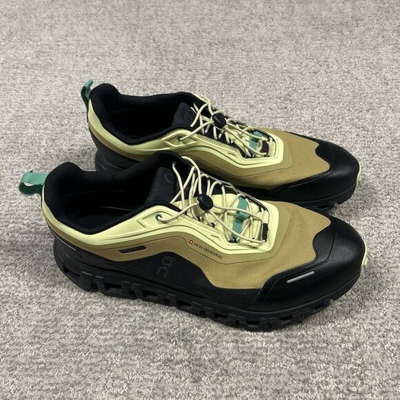 On Cloud 6 Geo Shoes Mens 11.5 Waterproof Limelight Safari Running Sneakers main image 11